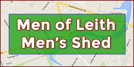 Mens' Shed in Leith